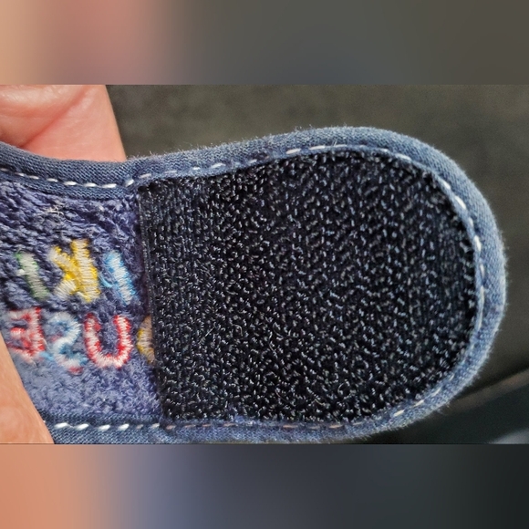 Blue and White Kids Shoes - Picture 7 of 9